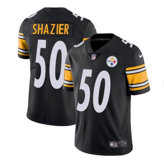 Men's Pittsburgh Steelers #50 Ryan Shazier Black Vapor Untouchable Limited Stitched Jersey Men's Pittsburgh Steelers #50 Ryan Shazier Black Vapor Untouchable Limited Stitched Jersey